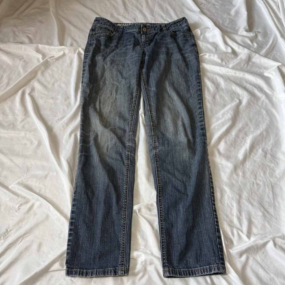 Mossimo Skinny Jeans Womens (jr sizing) 11R Blue Medium Wash Denim
